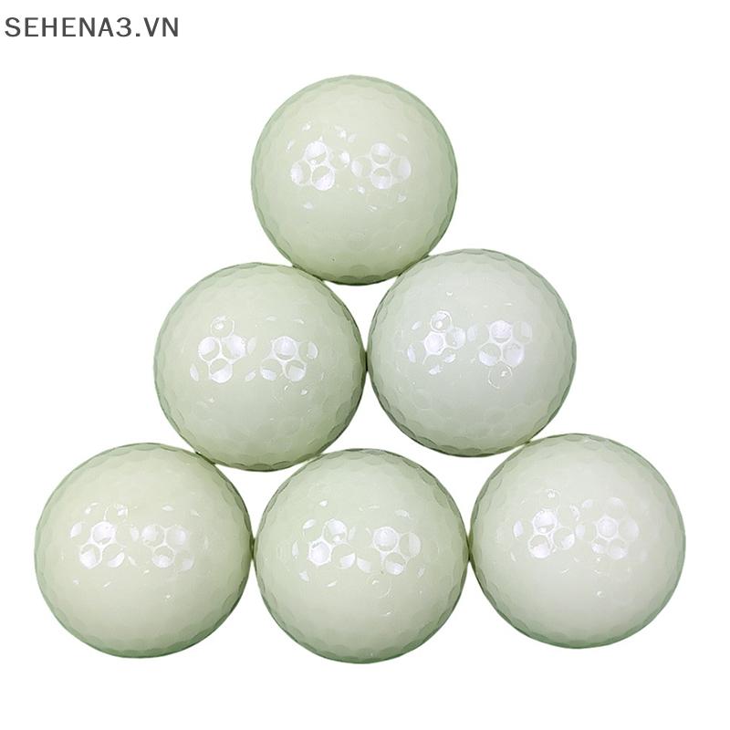 SEHVN 1 quả bóng golf dạ quang cho bóng golf thể thao ban đêm quả bóng sáng bền lâu