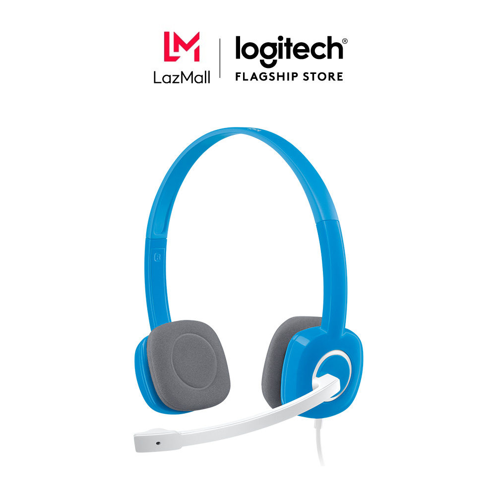 Tai nghe chụp tai Logitech H150 - 2 jack 3.5mm, Mic khử giảm tiếng ồn