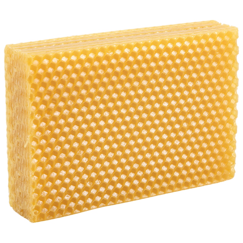 30Pcs Honeycomb Foundation Bee Wax Foundation Sheets Paper Candlemaking