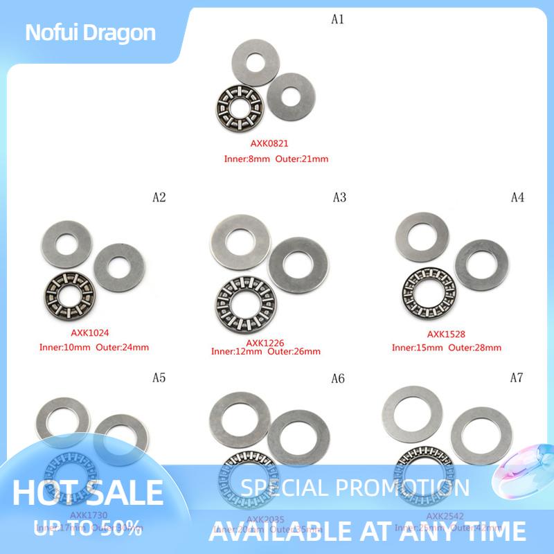 Nofui AXK0821 - AXK2542 Thrust Needle Roller Bearing With Two Washers