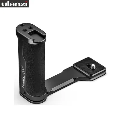 Ulanzi UURig R076 Universal Arca Swiss Tripod Mount L-Plate Handle Grip with Cold Shoe and 1/4" Screw Thread