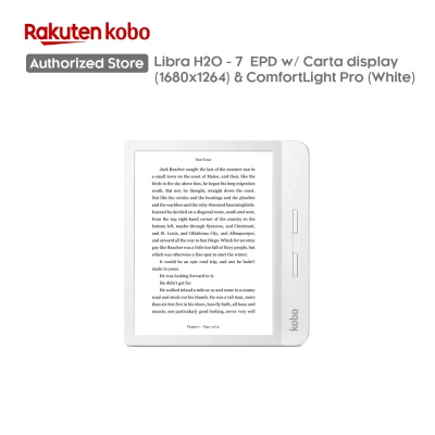 [eReader] Libra H2O - 7 inches EPD Carta display with ComfortLight Pro