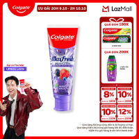 Kem đánh răng Colgate MaxFresh hương nhiệt đới tinh thể quả mọng tươi mát 100g/tuýp