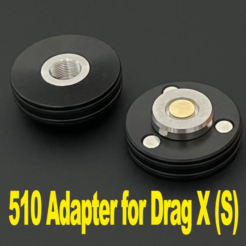 510 Adapter Voopoo Drag X 510 Adapter Fit Drag S 80W And Drag X 60W Kit –  Fatty Fog Vape bar SMOK RPM 510 Adapter for SMOK RPM80
