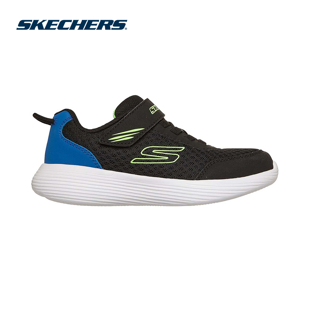 Giày Thể Thao Bé Trai Skechers GOrun 400 V2 Quanta-Stride Chạy Bộ Tập luyện - 405084L-BLK