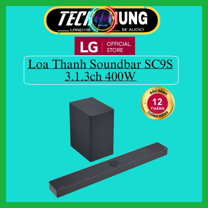 Loa thanh Soundbar LG SC9S công suất 400W