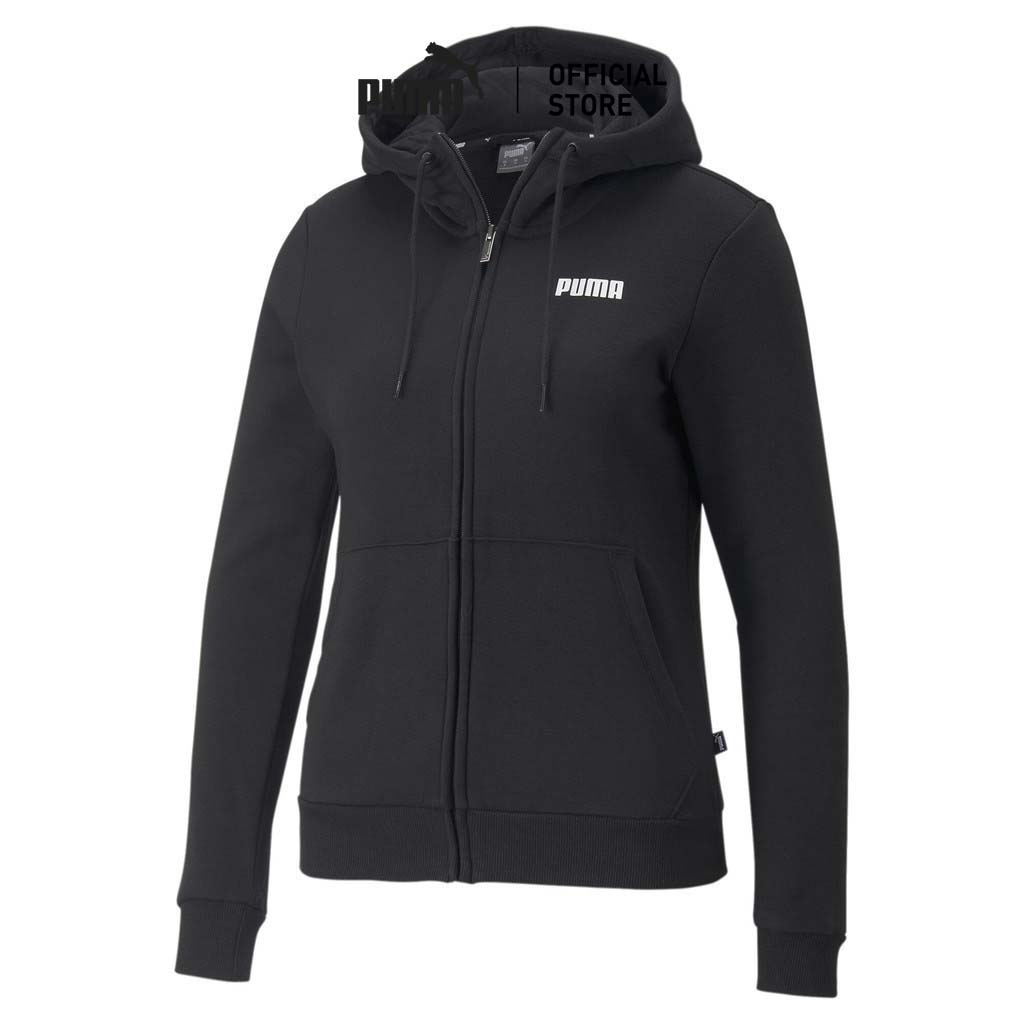 PUMA BASICS - Essentials Full-Zip Full-Length Women's Hoodie Black - 84720101 ราคา 2,000 บาท*ส่งฟรี