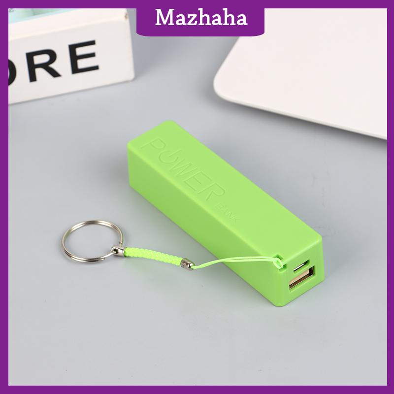 Mazhaha Điện thoại di động ngân hàng sạc pin gói cho trường hợp tự làm hộp Protable đầy màu sắc stroage hộp - 4