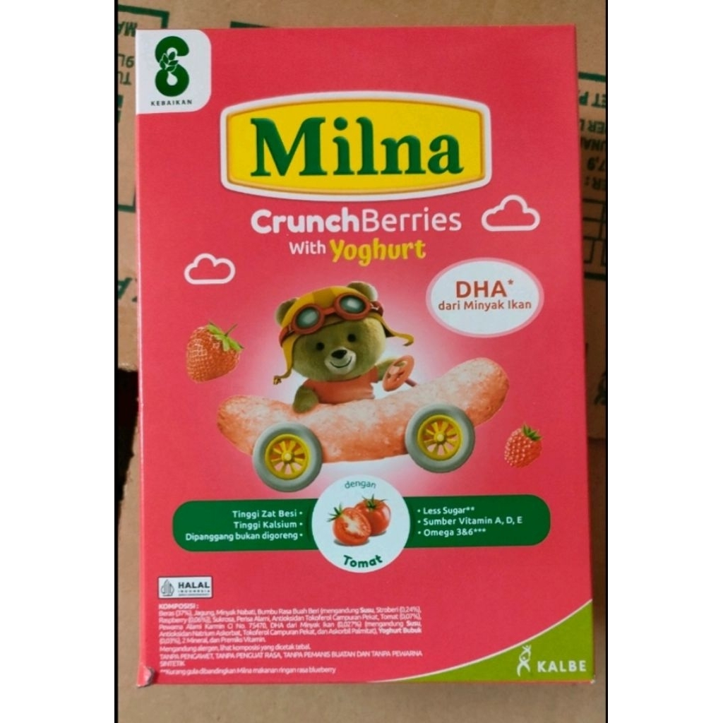 MILNA CRUNCH / PUFF / RICE CRACKERS / BISKUIT/ MAKANAN BAYI /CEMILAN BAYI / SNACK BAYI