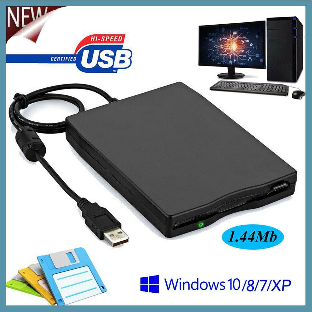 EMERRY phổ quát USB / FDD FDD 1,44 MB Đĩa mềm USB Đĩa mềm bên ngoài Lưu trữ dữ liệu Ổ đĩa