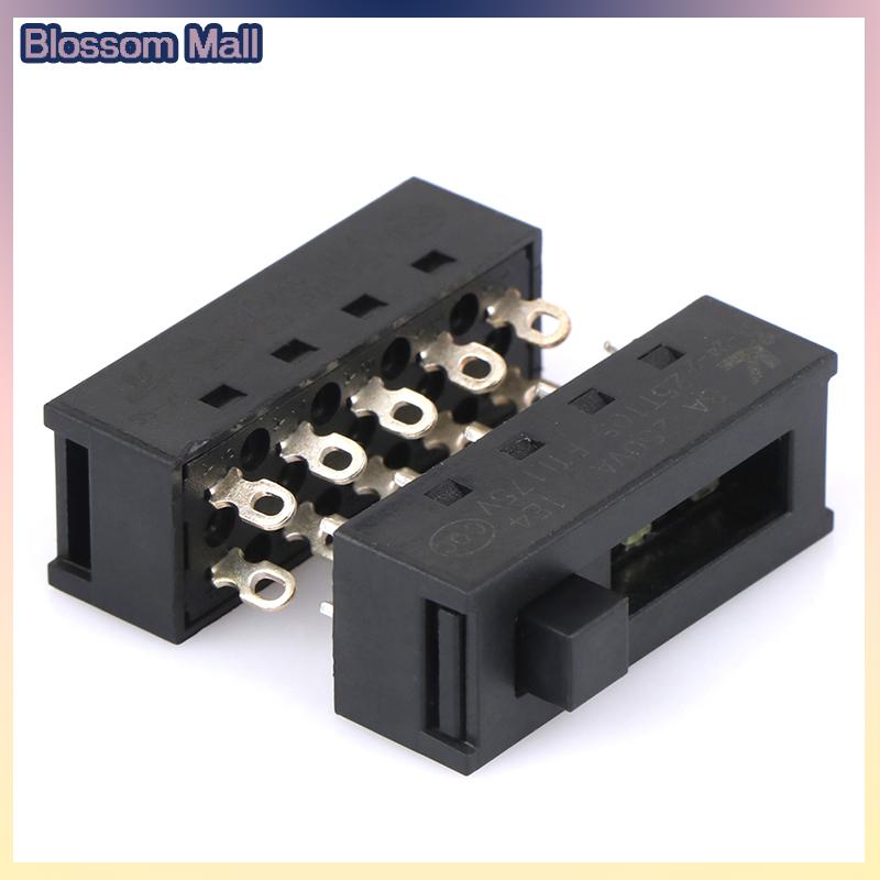 [Blossom] 1PC 8A 250VAC 4 vị trí 10 pins SS-24-2 nóng và lạnh không khí xi lanh chuyển đổi chuyển đổi cho Philips Máy Sấy Tóc kết nối tóc Salon phụ kiện
