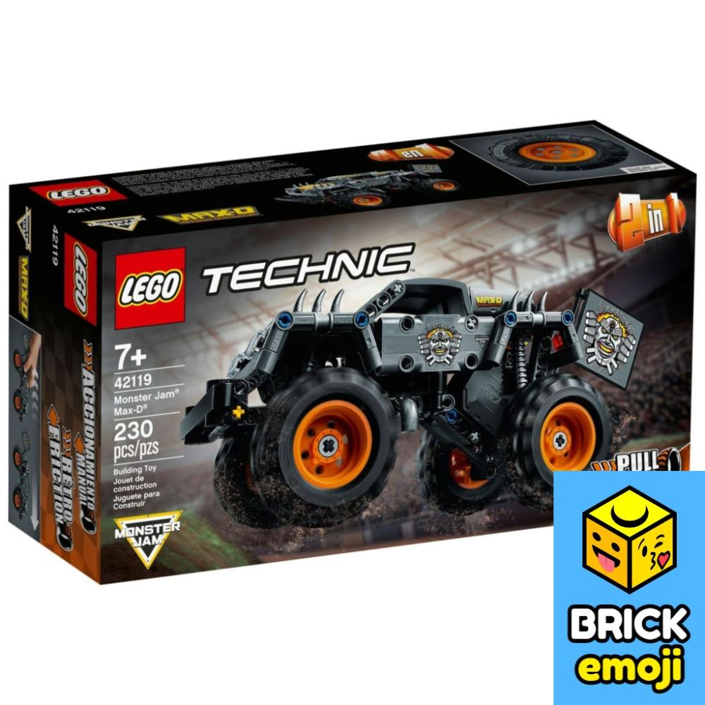 LEGO 42119 Technic Monster Jam Max-D Đồ chơi khối xây dựng