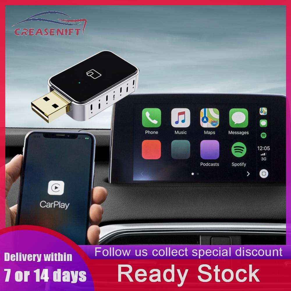 Wireless CarPlay Android Auto Mini Box BT WiFi Wireless Carplay Dongle Android 11+ System for Wired CarPlay Android Cars
