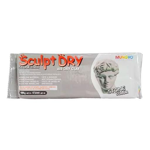 Mungyo Sculpt Dry Air Dry Clay White / Peach /Terracotta/Stone 500g