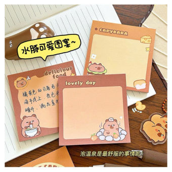 Giấy Note, Giấy Ghi Chú Sticky Note CAPYBARA Cute Nhiều Mẫu