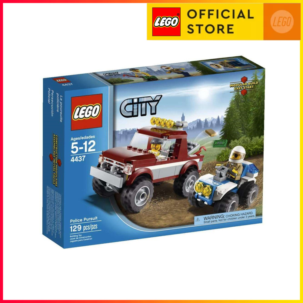 LEGO® CITY 4437 Police Pursuit RARE RETIRED HARD TO FIND POLICE ROBBER 129pcs 5+ Đồ Chơi Lắp Ráp lego