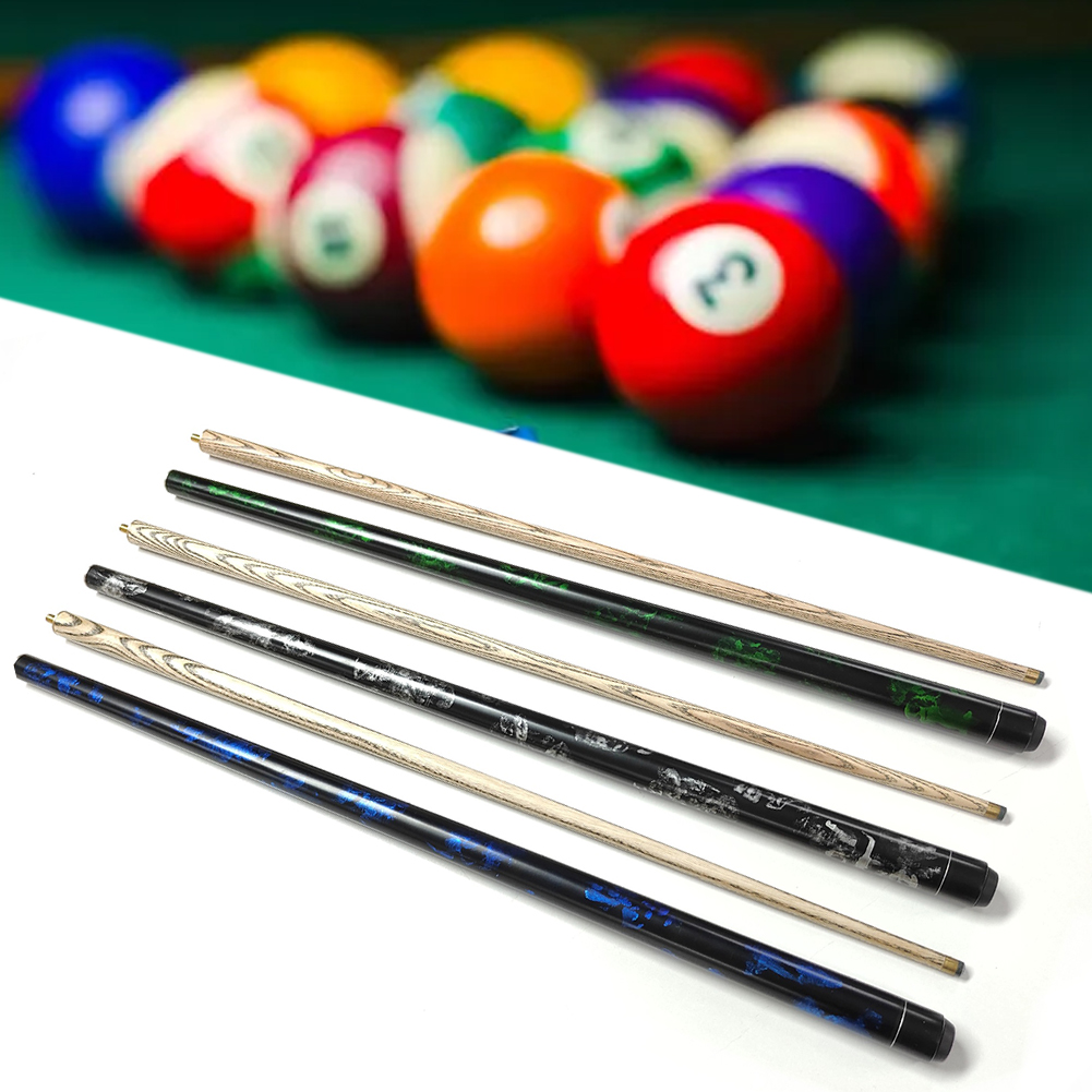 Juanya 146Cm 10Mm Câu Lạc Bộ Đầu Gỗ Tần Bì 1/2 Chia Billiards Cue Trung Quốc Đen Tám Snooker Cue