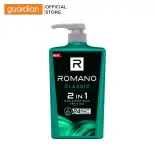 Dầu Tắm Gội 2 Trong 1 Dành Cho Nam Romano Classic 650G