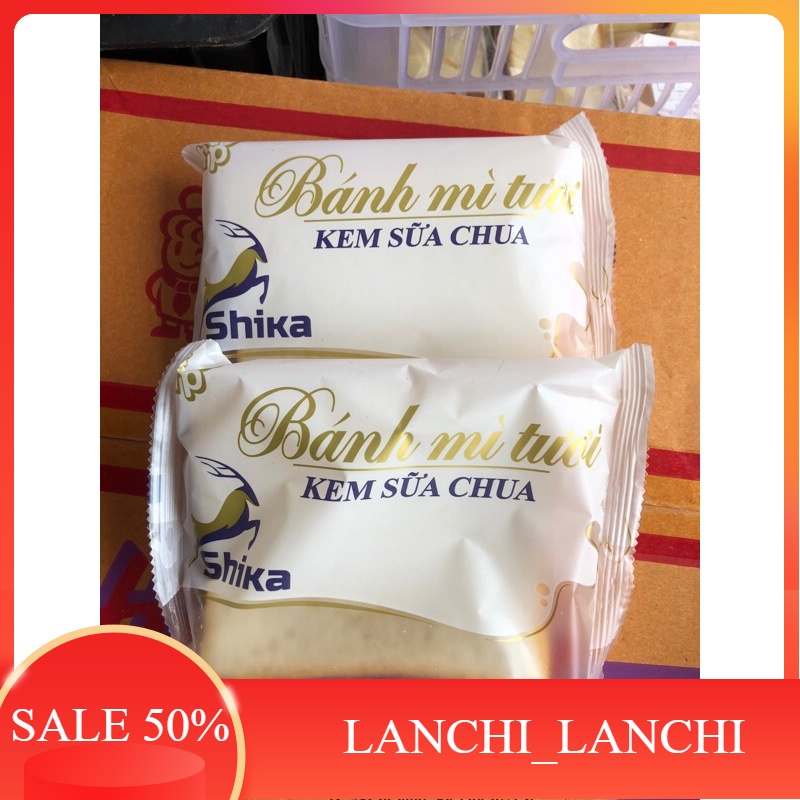 Bánh mỳ sandwich kem sữa chua Shika 1 chiếc 85g - Shop Thái Hà