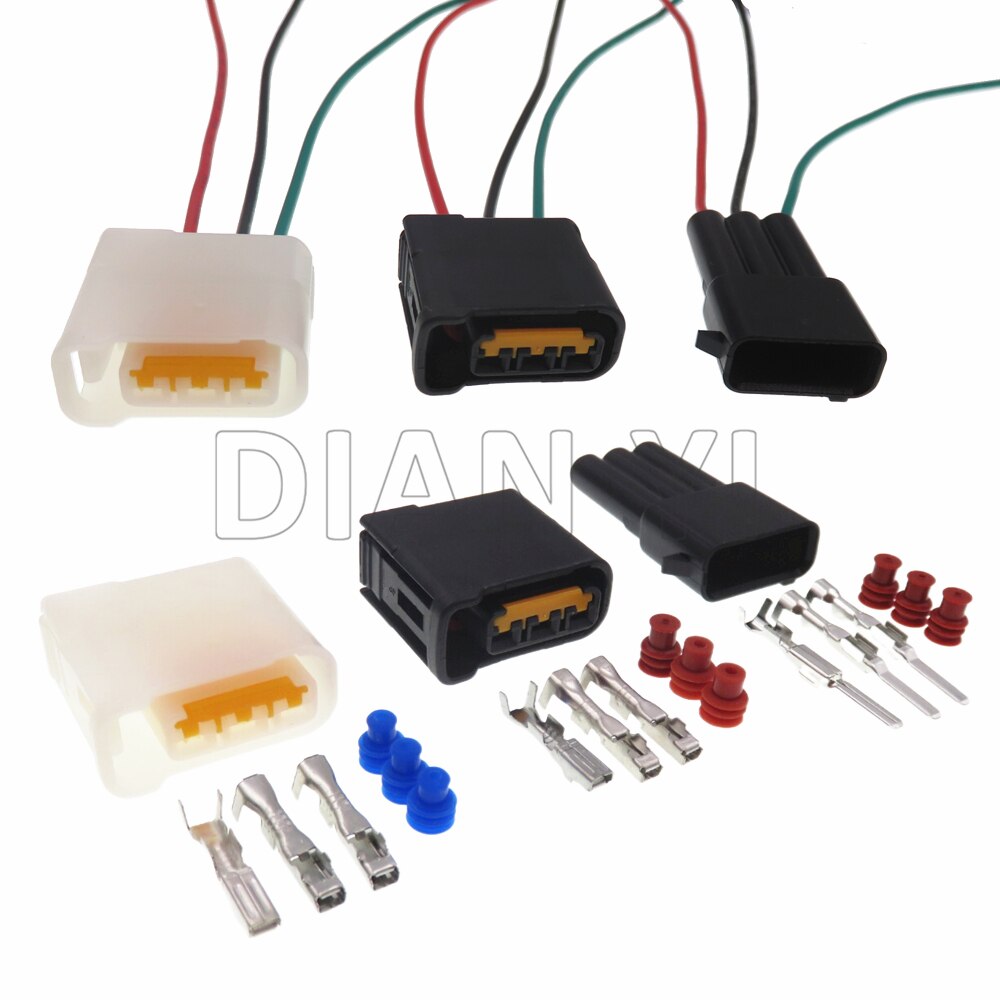Ổ cắm cuộn dây đánh lửa ô tô Subaru FW-C-D3F-B với thiết bị đầu cuối 1 bộ 3 cách kết nối chống thấm cho ô tô