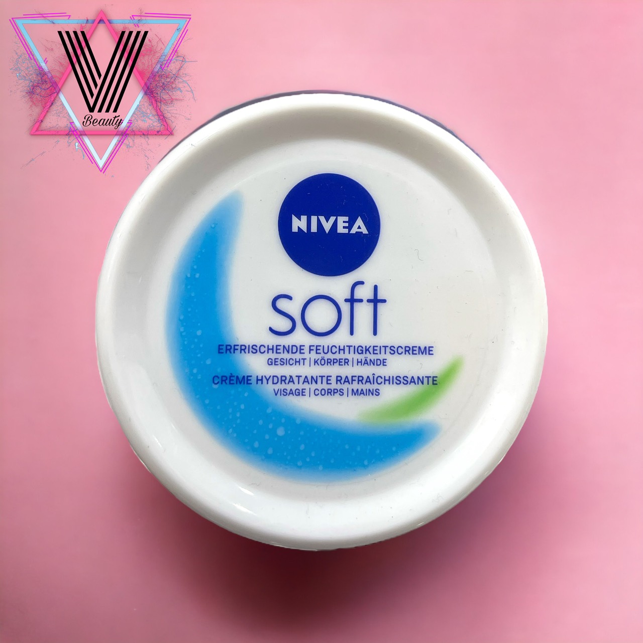 Kem dưỡng da giữ ẩm chống nẻ Nivea Soft hàng đức hộp 200ml