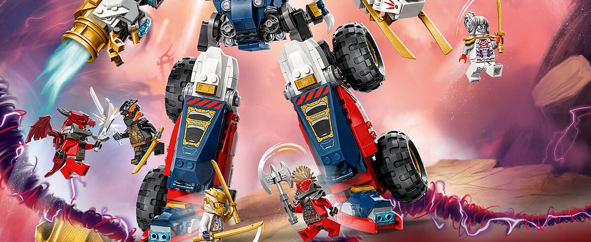 LEGO NINJAGO 71834 Zane's Ultra Combiner Mech Building Set Toys