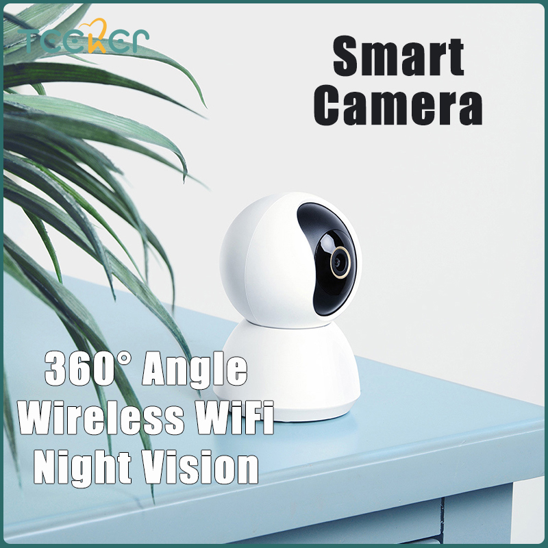 Teeker Pet máy quay thông minh Không Dây Wifi 360 Góc nhìn trong đêm Máy Quay Video Webcam Máy Quay phim Bảo Vệ Pet Home An Ninh