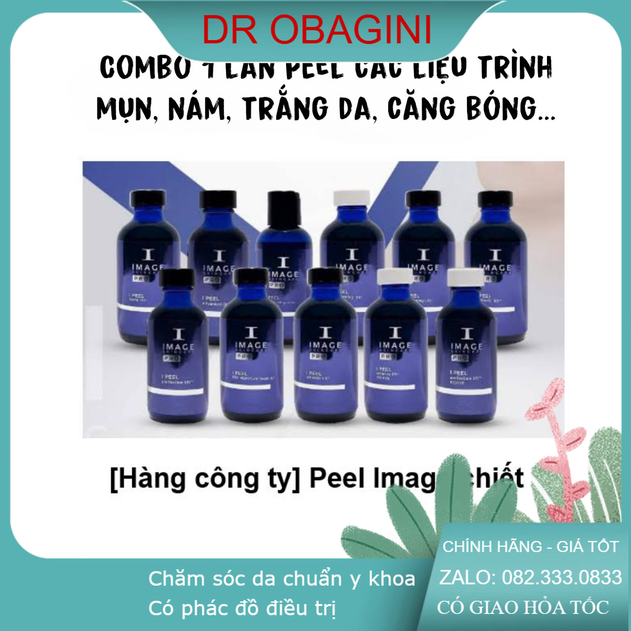 NEW [hàng cty] CHUYÊN NGHIỆP - Tách IMAGE I PEEL BHA Lift - Peel Cho Da Mụn Trứng Cá Cấp Độ Nặng với BHA 20%