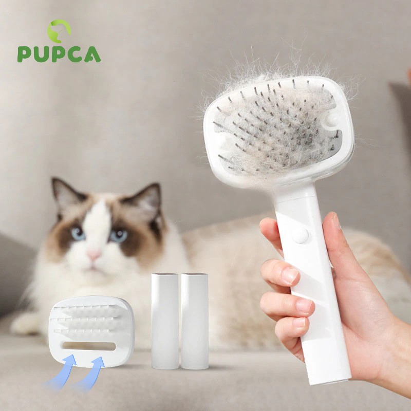 PUPCA 3in1 Pet Dog Hair Dryers Quiet Pet Hair Sucker Multifunctional Low Temprature and Comb Brush Grooming Cat Hair Comb Puppy Blower ราคา 1,081 บาท*ส่งฟรี