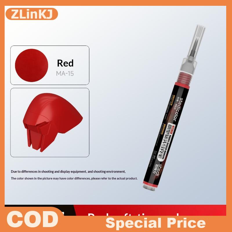 ZLinKJ Stedi phía trước van loại mềm tip Acrylic sơn đánh dấu nước dựa trên cho MECHA con số DIY sở thích sơn màu