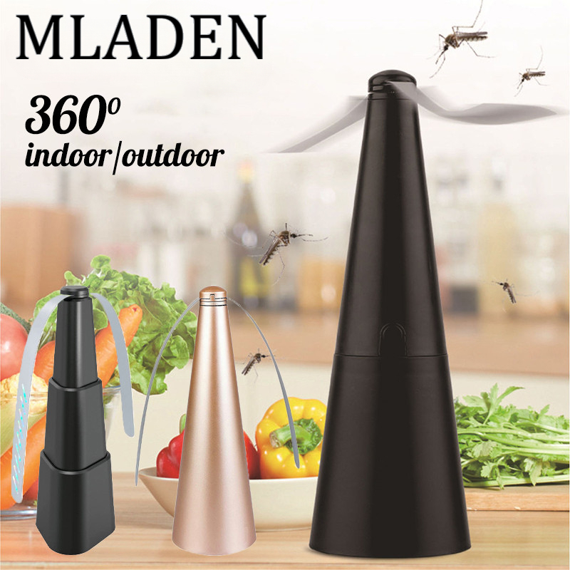 MLADEN เครื่องไล่แมลงวันไฟฟ้า เครื่องไล่แมลงวันไร้สาย ใช้ถ่าน/USB อุปกรณ์ป้องกันอาหาร ใช้ได้ทั้งในร่มและกลางแจ้ง ราคา 96 บาท*ส่งฟรี