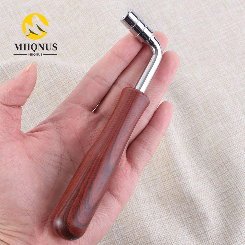 MIIQNUS Bền chặt Nhạc cụ Công cụ sửa chữa ghim Đối với Piano Đối với đàn tranh Trung Quốc Điều chỉnh Hammer Cờ lê vuông Tuner Spanner Sửa chữa chuỗi ghim