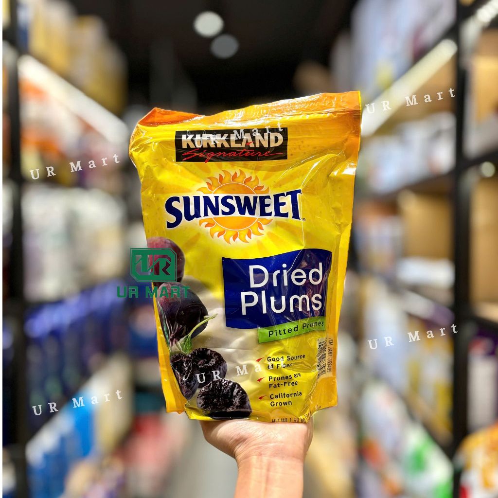Mận Sấy Khô KIRKLAND SIGNATURE Sunsweet Plums Hỗ Trợ Tiêu Hóa 1.6kg - - Tăng cường hệ miễn dịch, chống chứng cảm lạnh, dị ứng và bệnh suyễn. - Mang lại lợi ích cho sức khỏe của tim