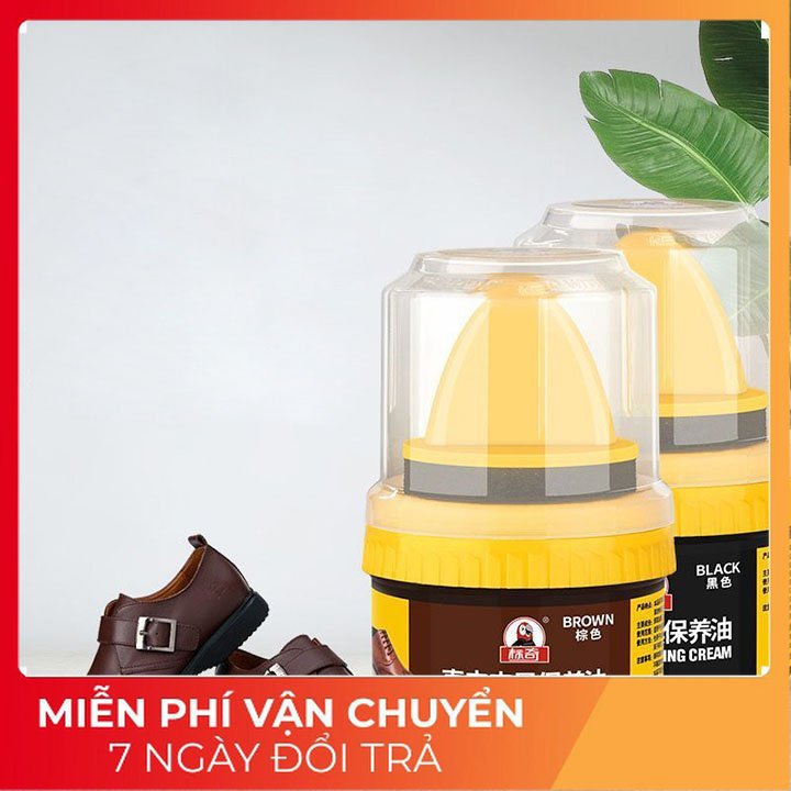 Xi đánh giày, sửa chữa các vết bong tróc. Xi kem dưỡng da làm bóng nhanh đồ da, giày dép 50g