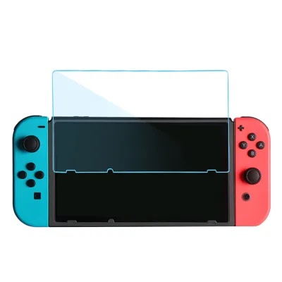 [BUY 1 FREE 1] Tempered Glass Thin Screen Protector Film Cover for Nintendo Switch Anti-Scratch High Definition - intl