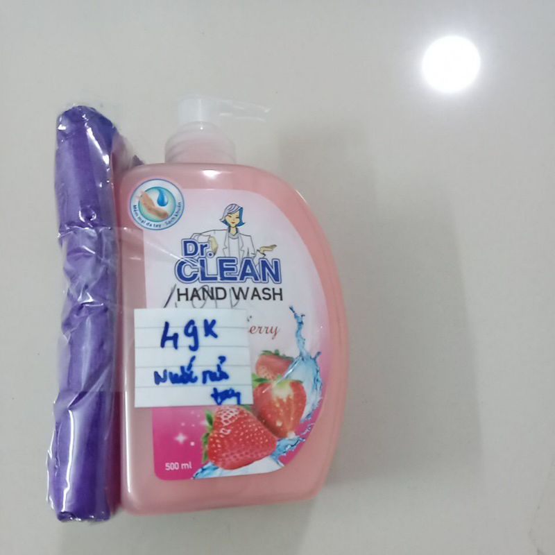 AA AA Nước rủa tay dr clean hương dâu