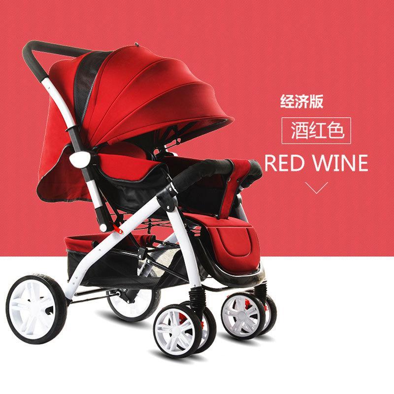 Ggx New Style High View Baby Stroller Can Sit Armchair Folding Shock Light Two-Way Children Trolley Singapore