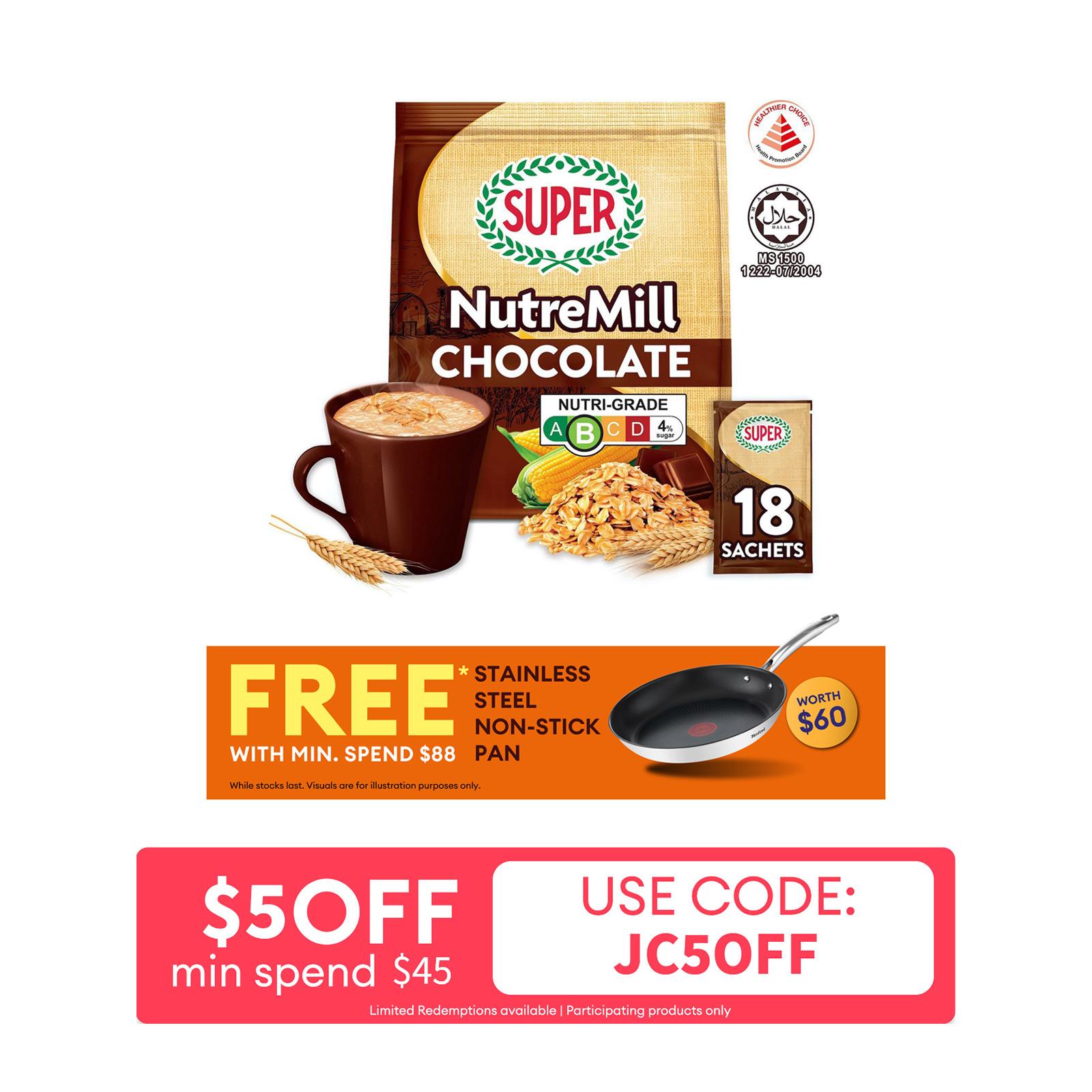 Super Nutremill Chocolate Instant 3in1 Cereal Drink 18 Sachets - Main Image