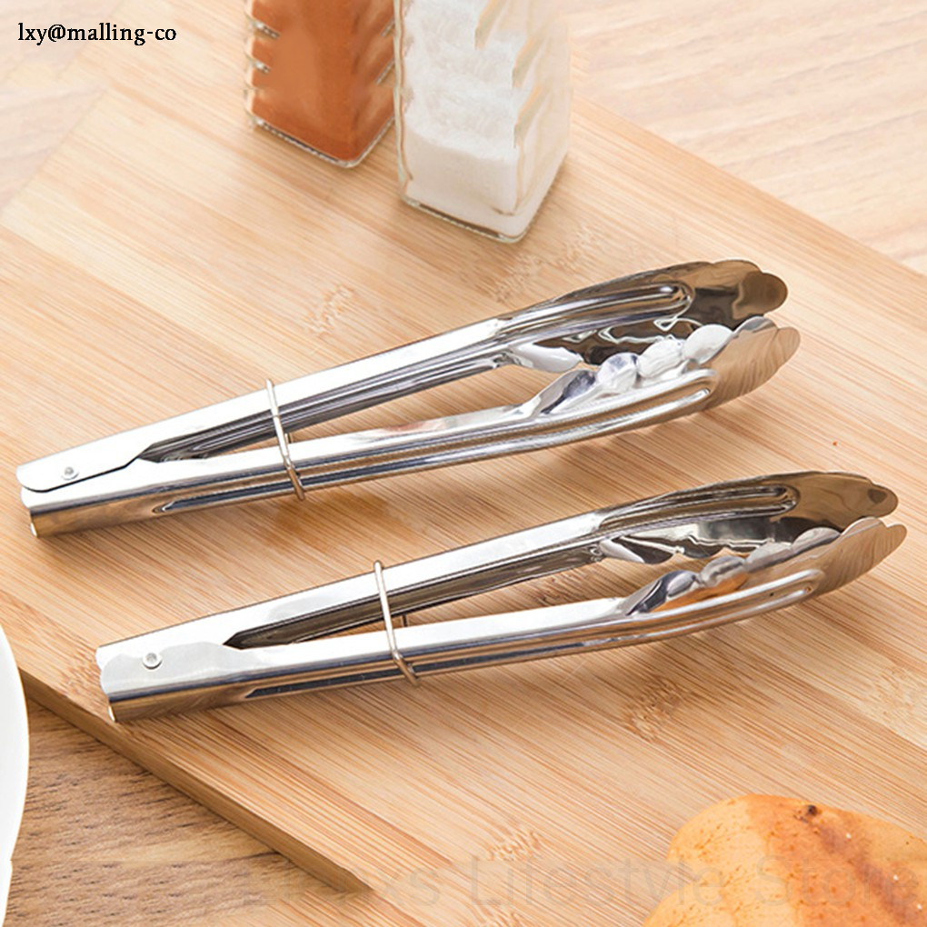 Stainless steel food clip ราคา 24 บาท*ส่งฟรี