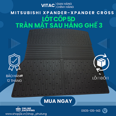 Thảm lót cốp xpander - xpander cross 2018-2023