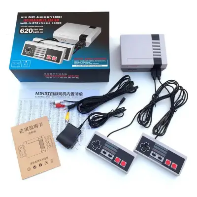 Classic Mini Game Consoles Built-in 620 TV Video Game With Dual Controllers Specification:European regulations - intl