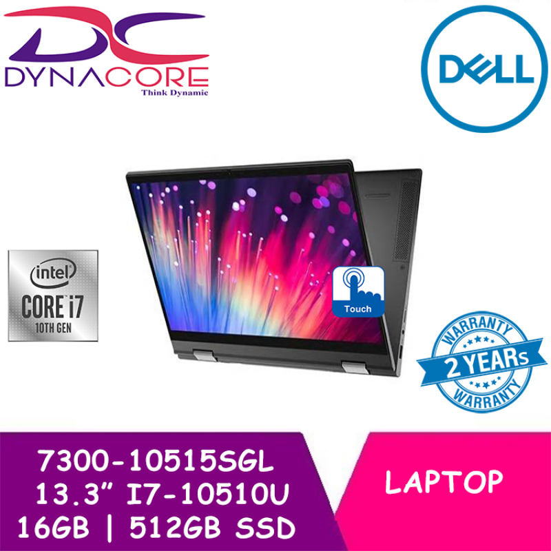 DYNACORE - DELL Inspiron 13 7300 2in1 | 7300-10515SGL 13.3 IN INTEL CORE I7-10510U | 16GB | 512GB SSD | WIN 10 | TOUCH