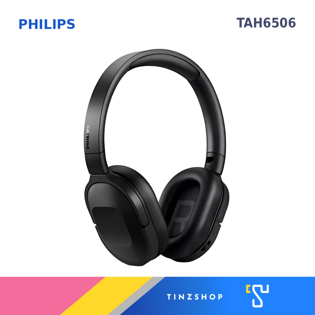 PHILIPS WIRELESS HEADPHONE TAH6506 I ฟิลิป หูฟังไร้สาย หูฟังเกมเมอร์ ราคา 2,079 บาท*ส่งฟรี