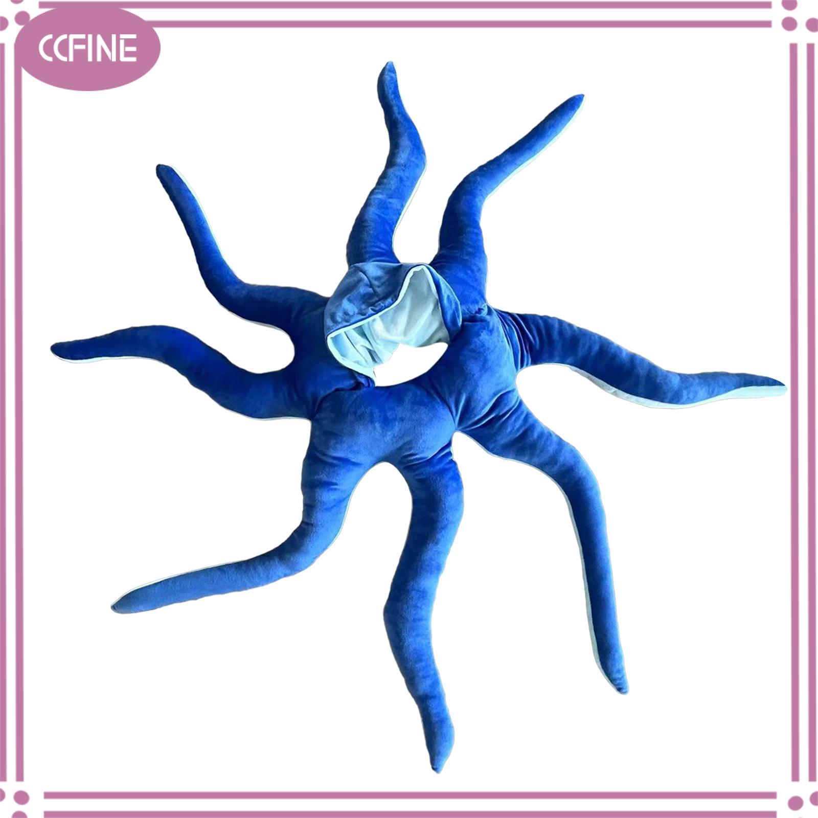 Ccfine bé bạch tuộc trang phục áo Thun Búp bê trang phục hóa trang sang trọng đáng yêu Đồ chơi bạch tuộc lớn cho Halloween đóng vai sơ sinh
