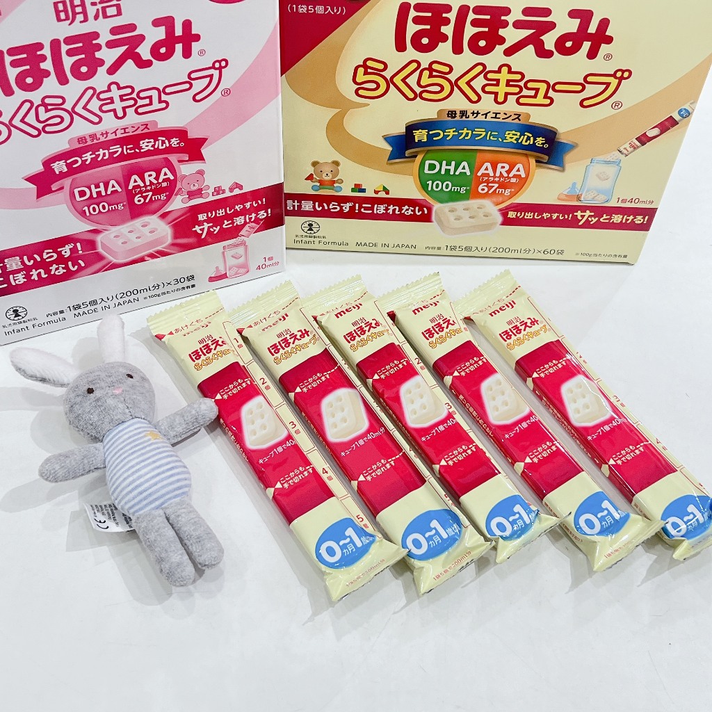 (Date 2025) Sữa Meiji Thanh Số 0 Nội Địa Nhật Bản - Thanh 27gram