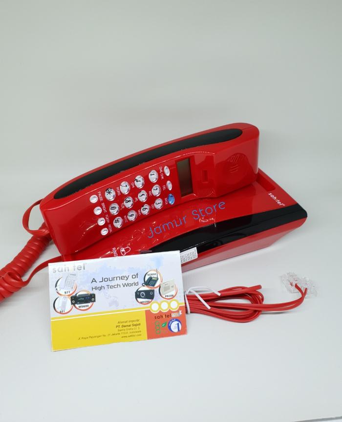 TELEPON RUMAH SAHITEL S-35 MERAH PESAWAT TELPON SAHITEL S35 RED - Elvoir Store Giá 256,000 Đồng*Miễn phí vận chuyển