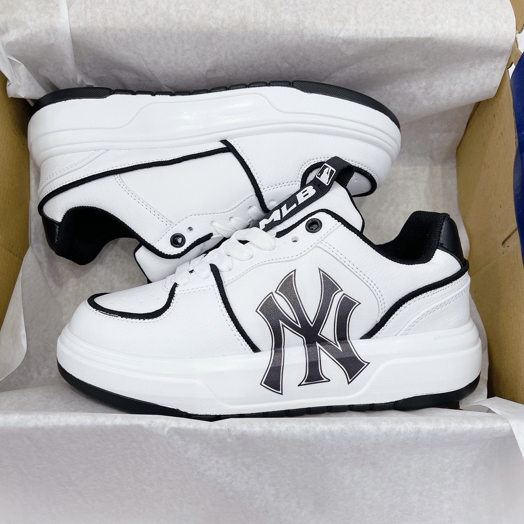 Giày thể thao MLB chunky các màu đen xanh lá  các màu liner off white, Giầy sneaker mlb chunky dán chữ la cao cấp fullộp