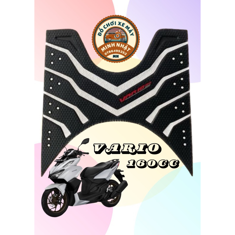 Thảm Xe Vario 160, Lót Sàn Xe Honda Vario 160Cc
