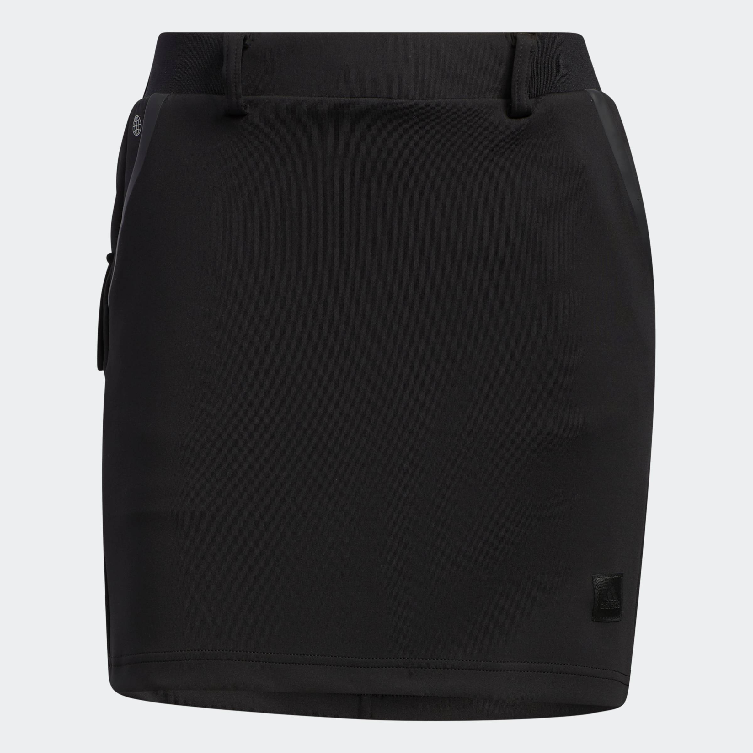 [0H-2H 15.7-VOUCHER 15%] adidas Golf Go-To Skirt Women Black H64648