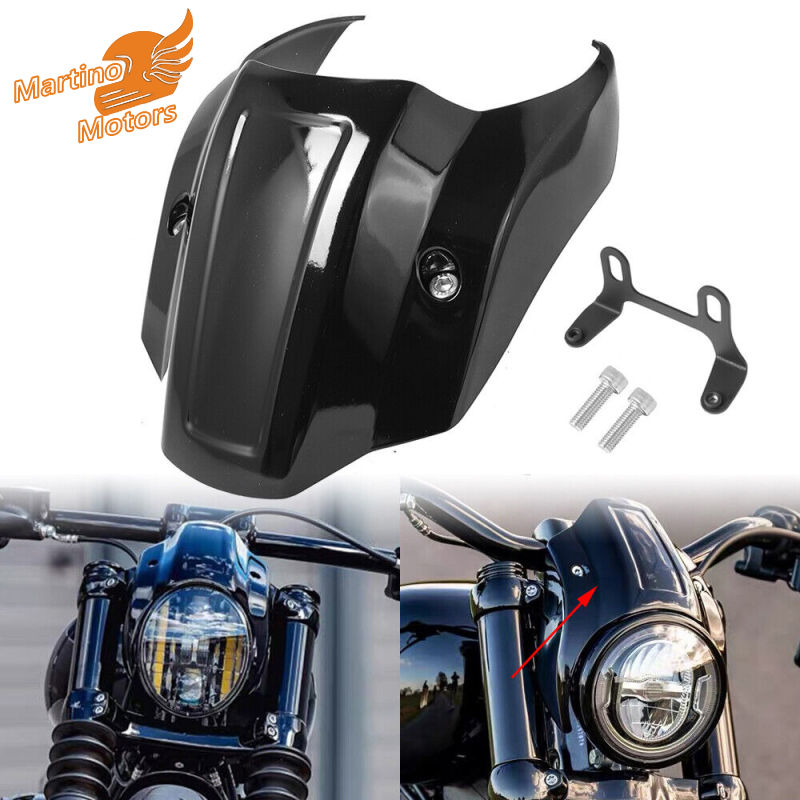 Martino Motorcycle Front Headlight Fairing Cover Replacement Compatible